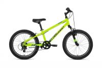 Велосипед Forward Unit 20 2.0 (2021) Ярко-зеленый\черный 10.5 ростовка