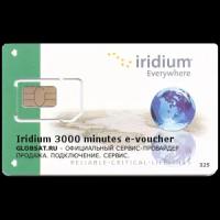 Карта эфирного времени Iridium 3000 минут (24 месяца)