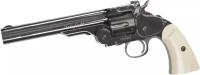 Пневматический револьвер Скофилд 6" steel grey (АРТИКУЛ 18912)