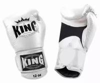 Боксерские перчатки KING KBGAV белые