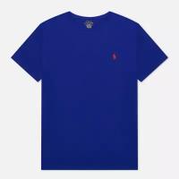 Мужская футболка Polo Ralph Lauren Classic Crew Neck 26/1 Jersey синий, Размер S
