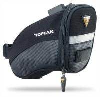 Велосумка подседельная Topeak Aero Wedge Pack (QuickClick), малая (черный)