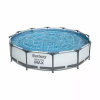 Бассейн каркасный Bestway Steel Pro Max, с фильтр-насосом, 366 x 76 см, 6473 л