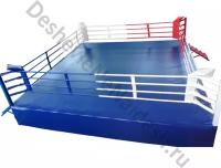 Ринг боксерский на помосте разборный (помост 6х6м,высота 0,5м,боевая зона 5х5м) DNN