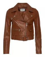 Куртка-косуха MAX&MOI PERBIKER коричневый 38