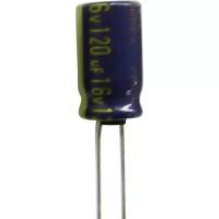 PANASONIC Электролитический конденсатор радиальный 7.5 мм 1000 мкФ 50 В/DC 20 % (Ø x H) 16 мм x 25 мм Panason