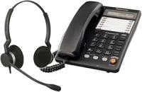 Телефон с гарнитурой Jabra 2300 Duo + Panasonic KX-TS2365 RUB