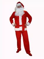 Костюм "Санта Клаус 2" габардин (Цв: Красный Размер: 50)
