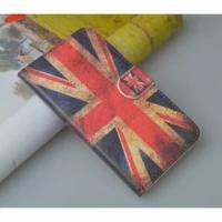 Чехол-книжка для HTC Desire SV T326e "тематика британский флаг"