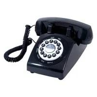Телефон в стиле ретро Classic Phone Black