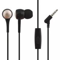 Наушники HOCO M19 Drumbeat Universal Earphone With Mic внутриканальные (вакуумные), черные