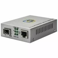Медиаконвертер SNR 10/100/1000-Base-T c PoE / 100/1000Base-FX с SFP-портом SNR-CVT-1000SFP-POE