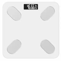 Весы напольные с анализатором жира Smart Scale, белые