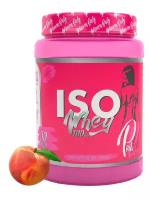PinkPower / Изолят сывороточного протеина ISO WHEY 100%, 900 гр со вкусом Персик