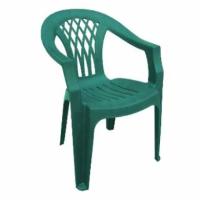 Пластиковое кресло "Сильви" зеленое