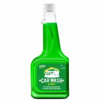 Автошампунь Kolibriya Autoflex Car Wash & Wax для ручной мойки, концентрат, с эффектом полировки, с ароматом яблока, бутылка 500мл, арт. 6105