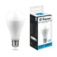 Feron (10 шт.) Лампа светодиодная Feron E27 25W 6400K Шар Матовая LB-100 25792