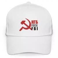 Кепка бейсболка КГБ fuck FBI