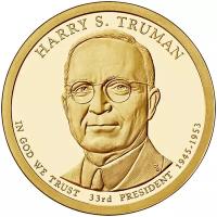 Монета 1 доллар 2015 «33-й президент Гарри Трумэн» США