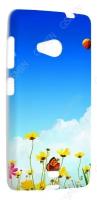 Чехол силиконовый для Microsoft Lumia 535 Dual sim RHDS TPU (Белый) (Дизайн 54)