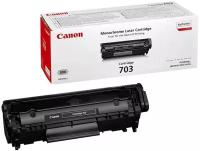 Картридж для печати Canon Картридж Canon 703 7616A005 вид печати лазерный, цвет Черный, емкость