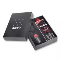 Подарочная коробка Zippo (кремни + топливо, 125 мл + место для широкой зажигалки), 118х43х145 мм/50R