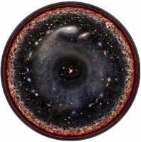 Цветной диск для планетариев Eastcolight/Bresser "Логарифмическая Вселенная"