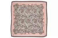 Платок шейный "Орнамент", цвет: розовый