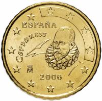 Монета Испания 10 центов (cents) 2006 K142602
