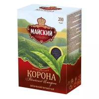 Чай Майский Корона Российской Империи черный крупнолистовой, 200г 13986, 3 уп