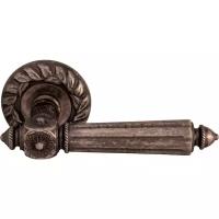 Дверная ручка на розетке Melodia 246 60 мм Nike Античное серебро