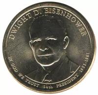 США 1 доллар 2015 год - Дуайт Эйзенхауэр (D)