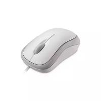 Microsoft Мышь компьютерная Microsoft Basic Mouse, USB, White