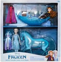 Игровой набор с куклой Disney Холодное сердце Игрушки Холодное сердце Эльза, Анна, Нокк, Бруни и Олаф, подарочный набор