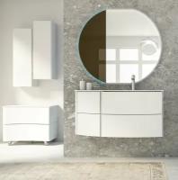 Cezares Комплект мебели с раковиной из искусственного мрамора для ванной комнаты Cezares Soho 60 см Bianco Opaco