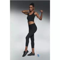 Спортивные женские легинсы капри для фитнеса BAS BLEU Forcefit, размер 46, цвет Черный