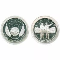 США 1 Доллар 2004 год Серебро Proof КМ# 363 200-летие экспедиции Льюиса и Кларка