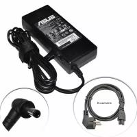 Для ASUS N53ta Зарядное устройство блок питания ноутбука (Зарядка адаптер + сетевой кабель/ шнур)