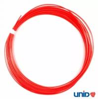 ABS пластик для ручки 3D d 1,75х10 метров светящийся красный ABS10FR UNID