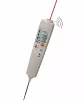Testo Testo 826-T4 Инфракрасный термометр с лазерным целеуказателем и проникающим пищевым зондом (оптика 6:1) 0563 8284