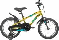Детский велосипед Novatrack Prime Boy Alu 16" (2021) 16 Золотой