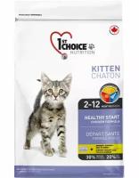 1st CHOICE HEALTHY START для котят от 2 до 12 месяцев 907 г