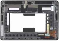 Дисплей (экран) в сборе (матрица HSD101PWW1-G00 + сенсор) для Asus MeMo Pad Smart 10 ME301T ME301 с рамкой