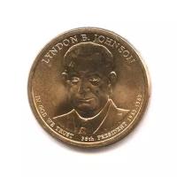 1 доллар 2015 — Линдон Джонсон . 36-ый Президент США. P