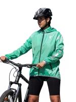Велокуртка женская CROSSSPORT ВеВжп-008 (50, Зеленый)