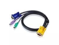 Aten Кабель ATEN 2L-5202P 1.8 m cable PS/2 to SPHD DB15