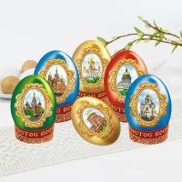 --- Пасхальный набор для украшения яиц «Храмы России»