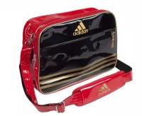 Сумка спортивная Sports Carry Bag Karate S, черно-красно-золотая Adidas