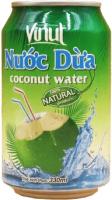 Безалкогольные напитки Vinut Coconut Water (Чистая кокосовая вода) (330 мл) Кокос