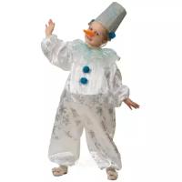 Батик Карнавальный костюм Снеговичок Снежок, рост 140 см 5223-140-68